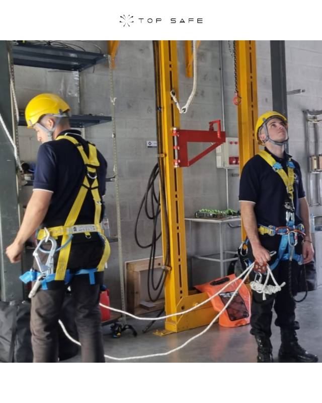 ¿Cómo elegir un arnés para trabajar en altura?