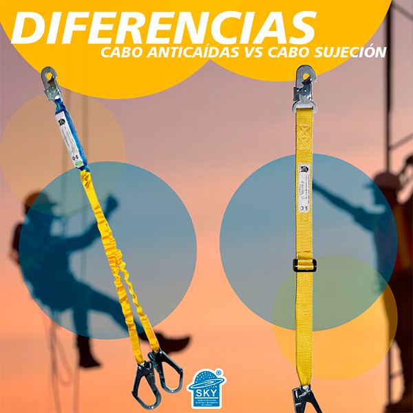 Diferencias entre sujeción y anticaídas
