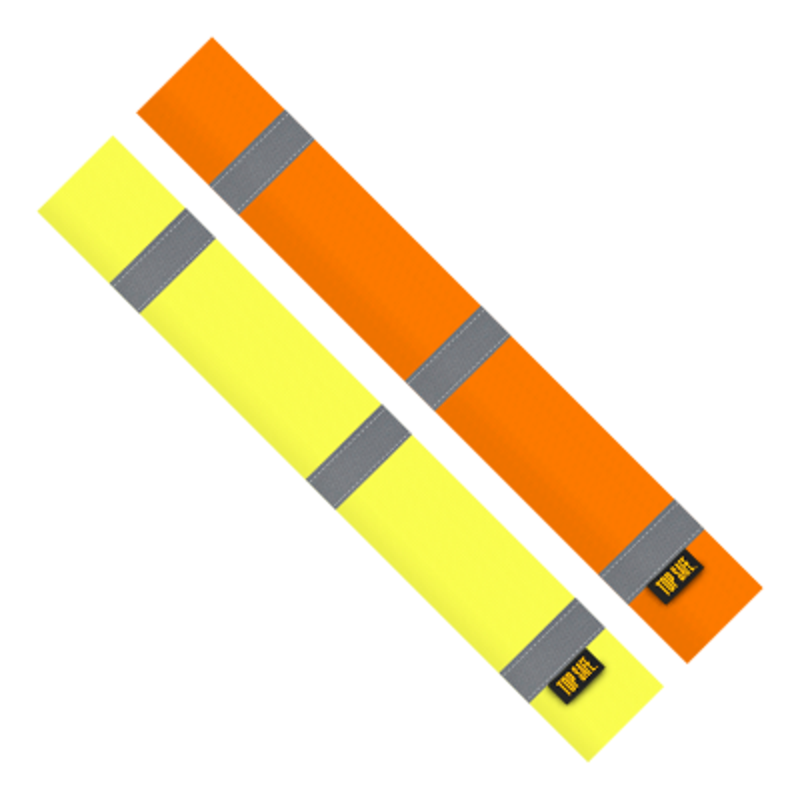 Funda para cinturón de seguridad. Reflectiva.  Disponible en amarillo y naranja.